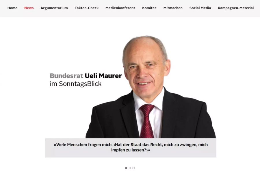 Ueli Maurer Homepage Gegner