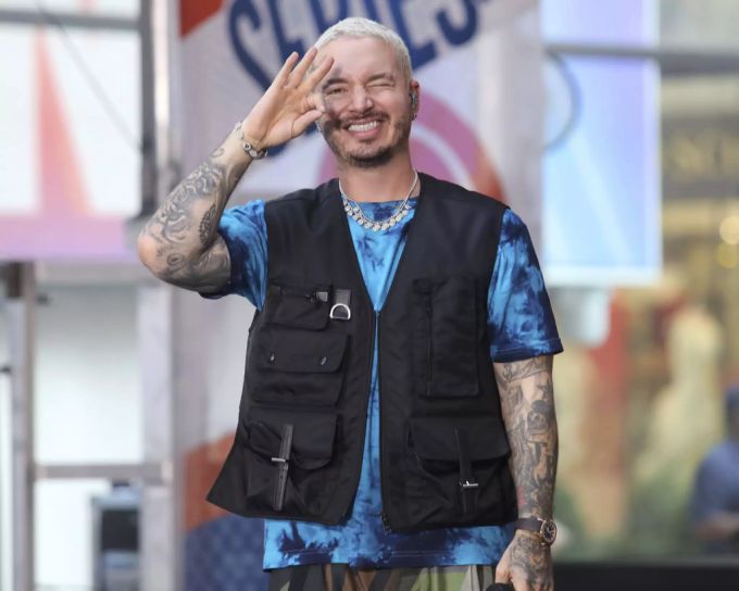 Der kolumbianische Sänger J Balvin. Kolumbien Leine