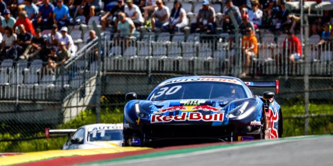 Liam Lawson beim Rennen der DTM in Österreich. DTM af corse