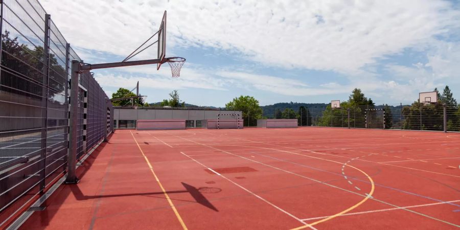Die Sportanlage der Kantonsschule Frauenfeld.