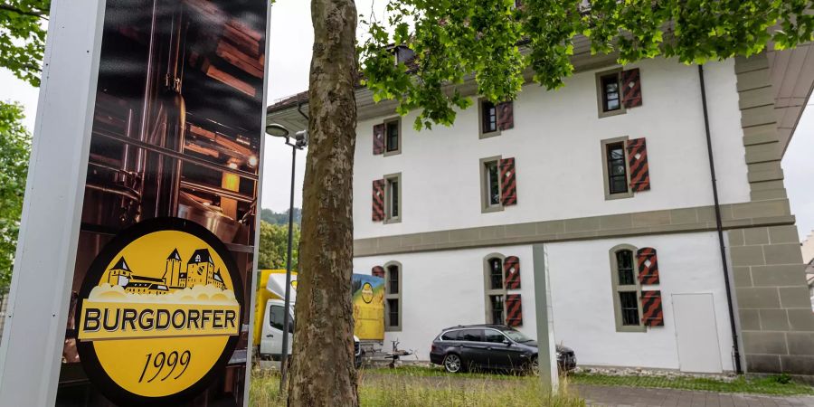 Aus dem Kornhaus in Burgdorf kommt das Burgdorfer Bier.