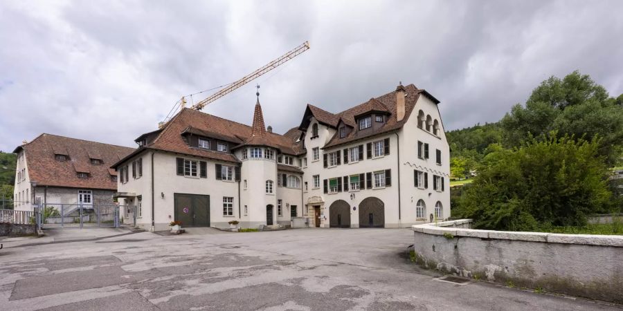 Die Gemeindeverwaltung Zwingen an der Schlossgasse.