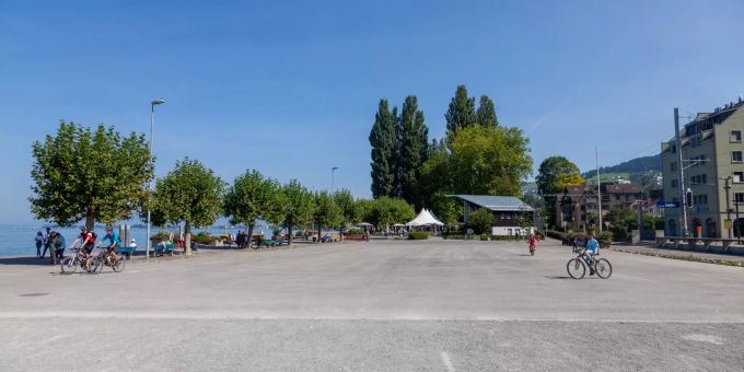 Die Seepromenande in Rorschach. Agglomerationsprogramm