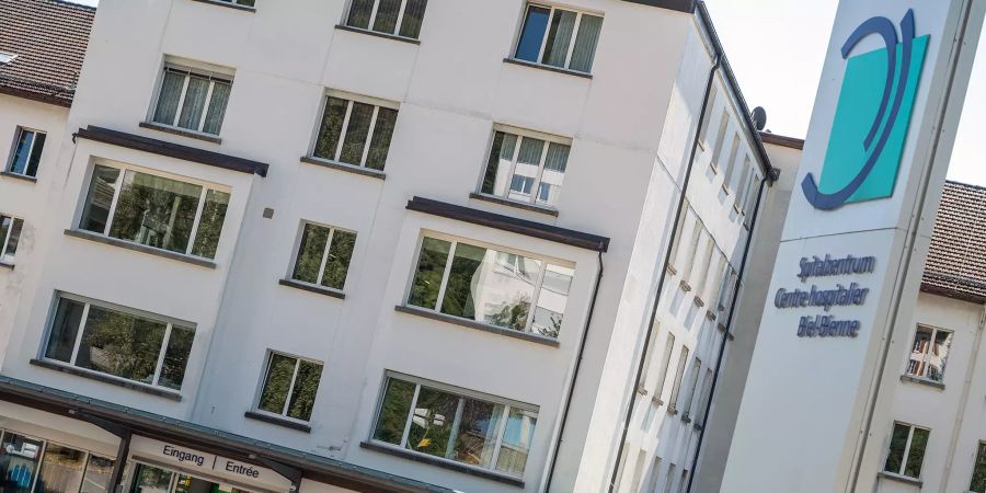 Das Spitalzentrum Centre hospitalier Biel-Bienne am Vogelsang 84 in Biel.