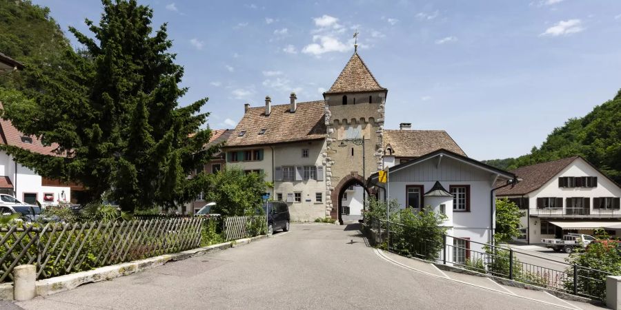 Das obere Stadttor in Waldenburg, auch Törli genannt.