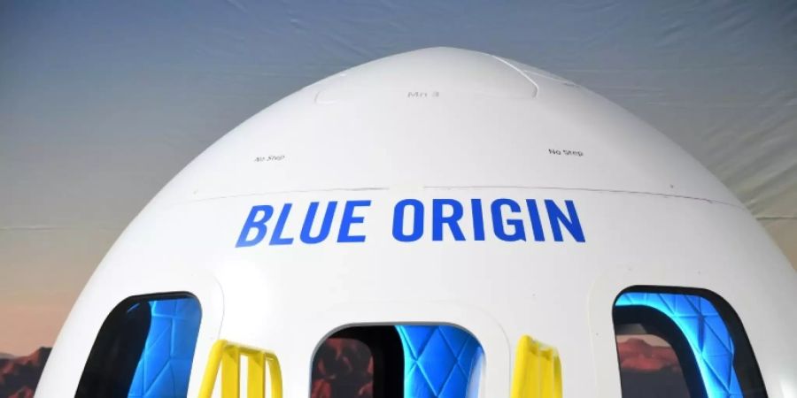 Die Blue-Origin-Kapsel