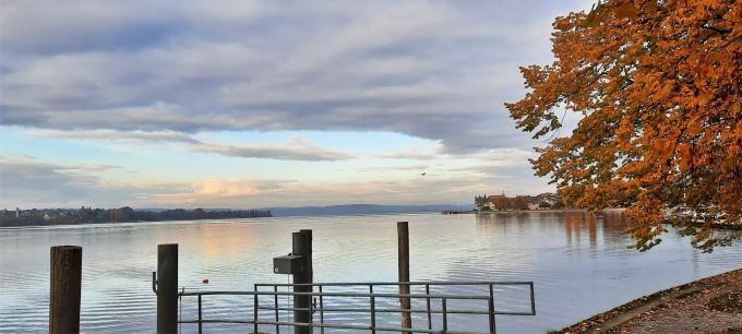 Abendstimmung beim See & Park Hotel Feldbach. Bodensee