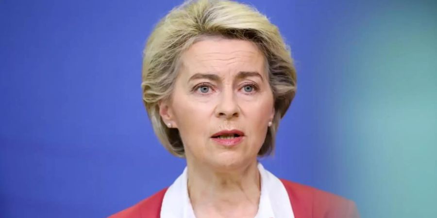 Ursula von der Leyen: «Wir haben unsere Impfstoffe stets fair mit dem Rest der Welt geteilt.». Foto: Zhang Cheng/XinHua/dpa