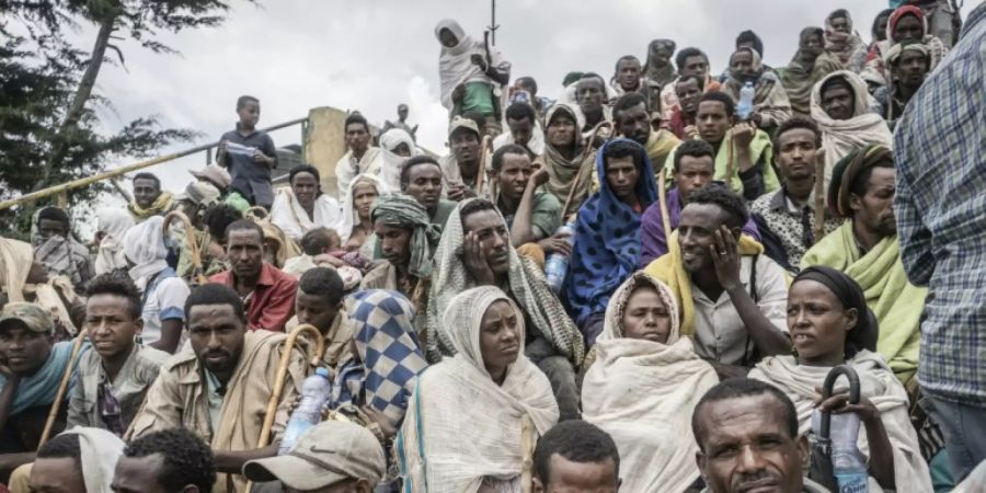 Äthiopische Flüchtlinge