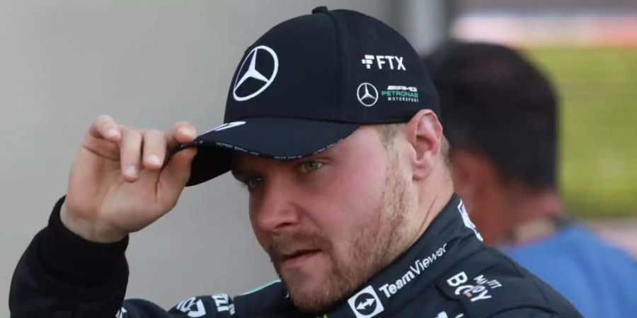 Die Nummer zwei bei Mercedes: Valtteri Bottas. Foto: Edgard Garrido/Reuters pool via AP/dpa