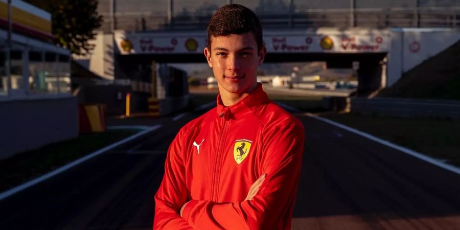 Oliver Bearman Ferrari Academy