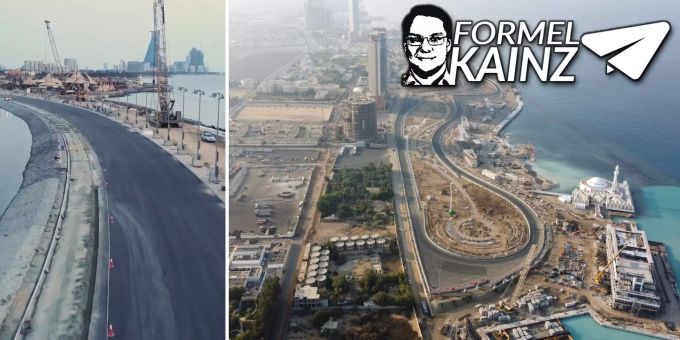 Noch ein Monat - Wird die Strecke für den Saudi-GP rechtzeitig fertig?