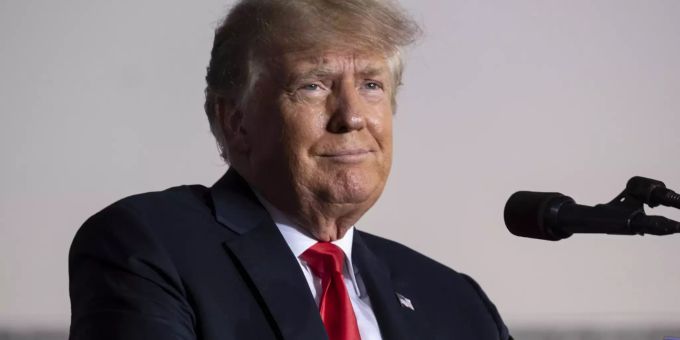 Donald Trump liess sich während seiner Corona-Infektion mit monoklonalen Antikörpern behandeln. Coronavirus Donald Trump