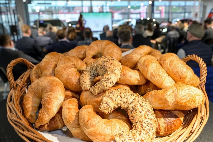 Für Verpflegung war auch gesorgt.