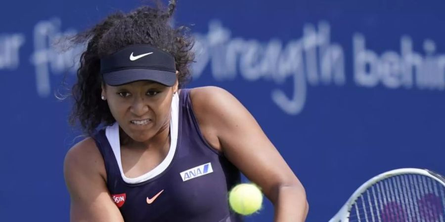 Naomi Osaka musste vor dem Finale verletzt zurückziehen. Foto: Frank Franklin II/AP/dpa