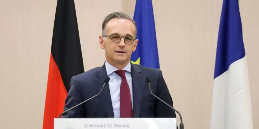 Bundesaussenminister Maas (SPD) in Paris