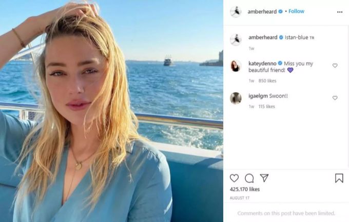 Amber Heard macht gerade Ferien in der Türkei. amber