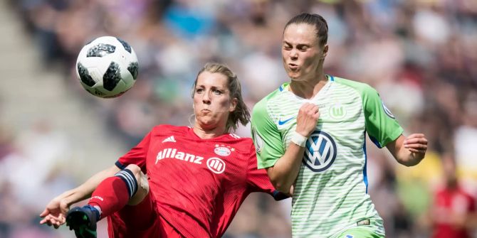 Wolfsburg schliesst zu den Bayern auf.