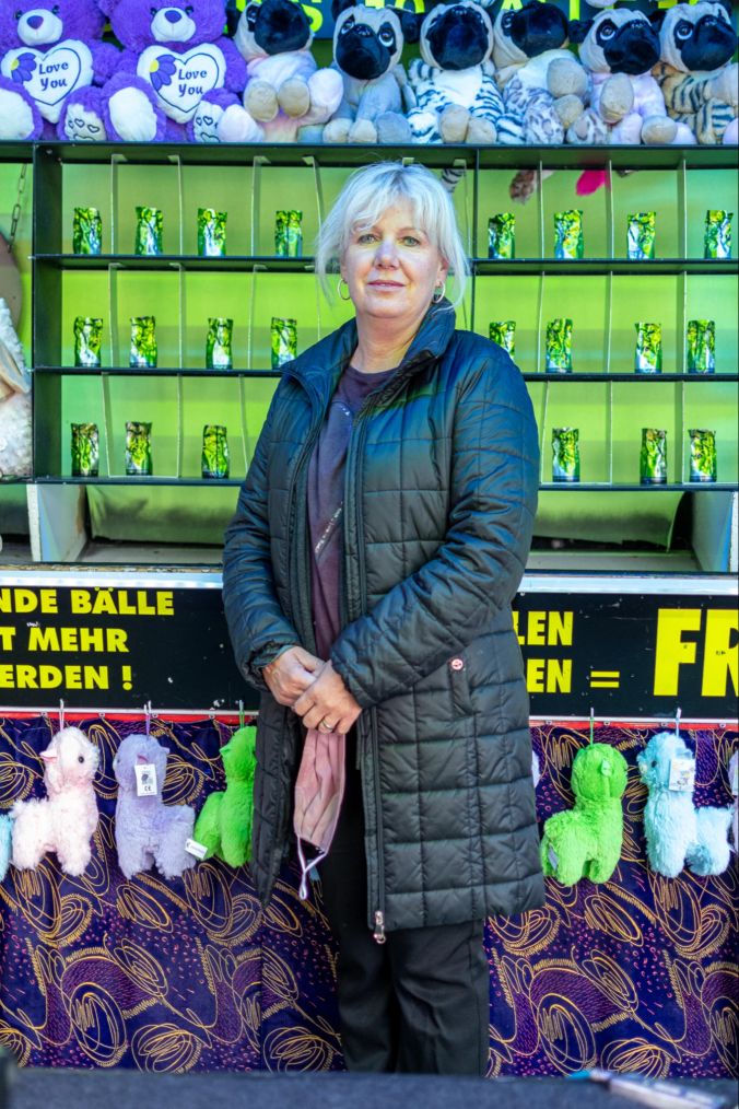 Susanne Bolliger vom Büchsen-Stand.
