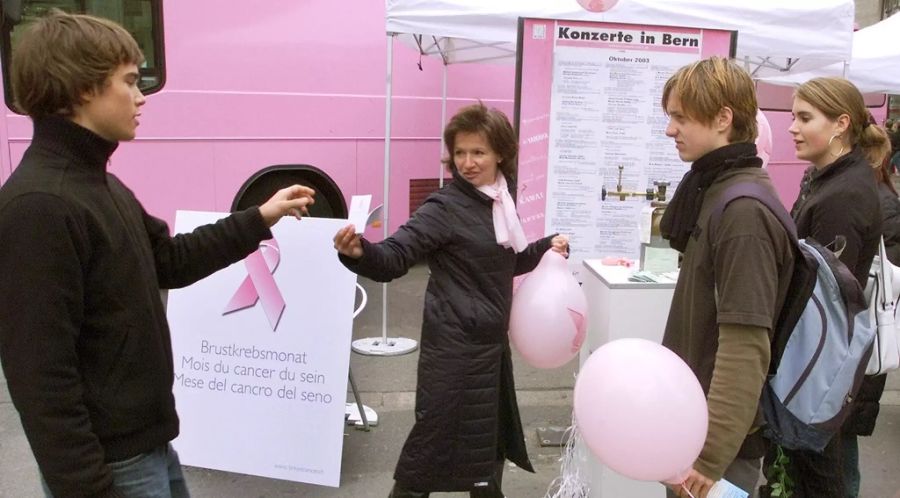 Oktober brustkrebs Spenden Events