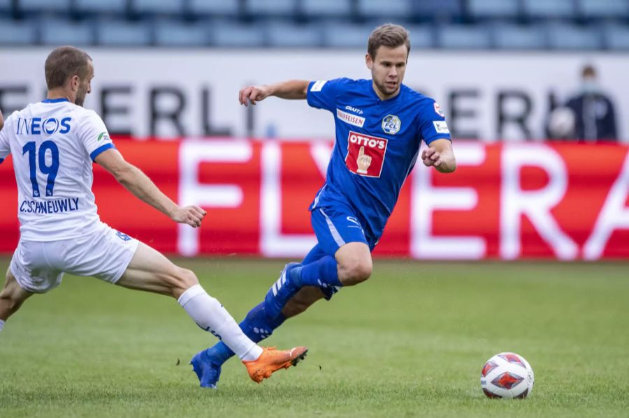 Neuling Louis Schaub vermag beim FC Luzern zu überzeugen.