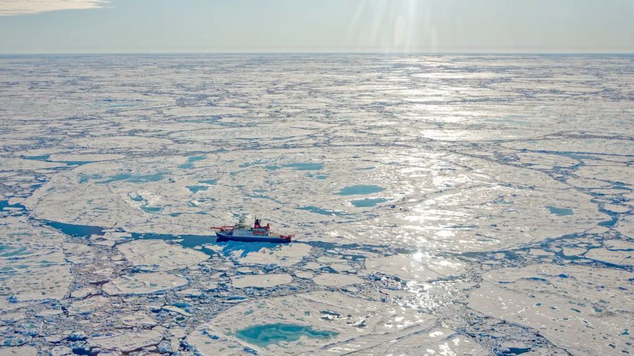 Die «Polarstern» in Arktis