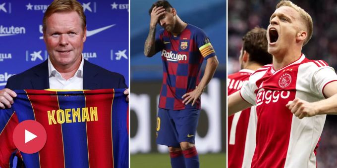 Neue Barça-Ära - So will Trainer Koeman sein Barcelona umkrempeln