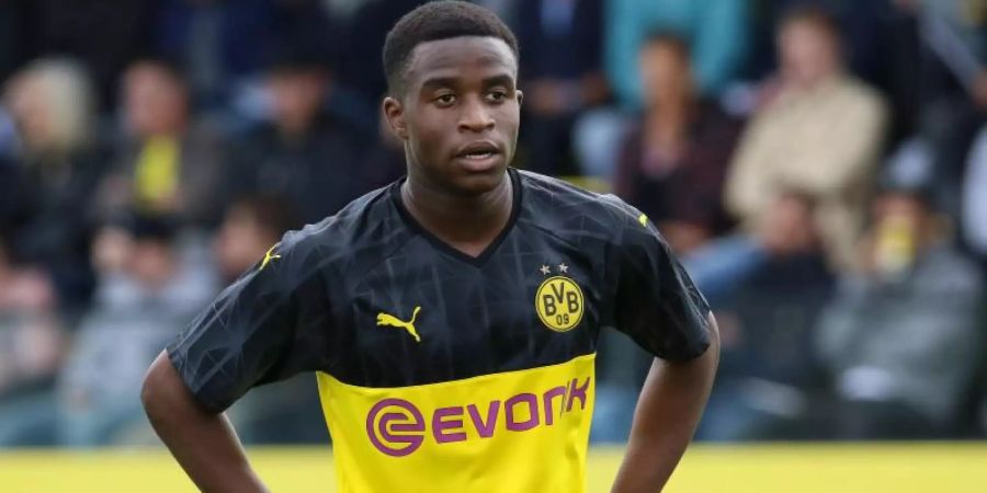 Soll für den BVB auch in der Königsklasse spielen dürfen: Youssoufa Moukoko. Foto: Revierfoto/dpa