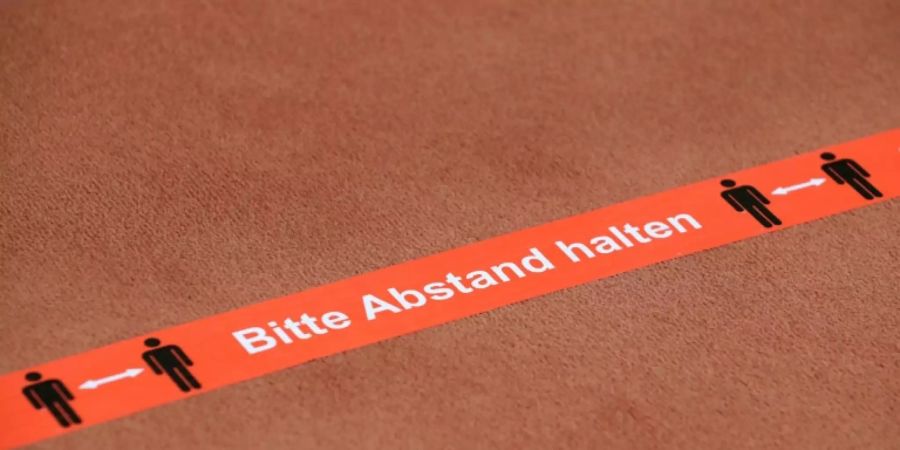 Abstandsmarkierung