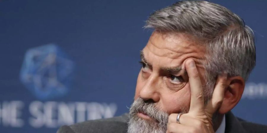 US-Schauspieler George Clooney spielt in dem Science-Fiction-Thriller «The Midnight Sky» einen Forscher. Foto: Alastair Grant/AP/dpa