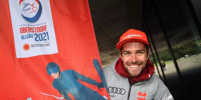Johannes Rydzek blickt trotz der derzeitigen Corona-Einschränkungen voller Vorfreude auf die Heim-WM in Oberstdorf. Foto: Karl-Josef Hildenbrand/dpa Johannes Rydzek blickt trotz der derzeitigen Corona-Einschränkungen voller Vorfreude auf die Heim-WM in Oberstdorf. Foto: Karl-Josef Hildenbrand/dpa