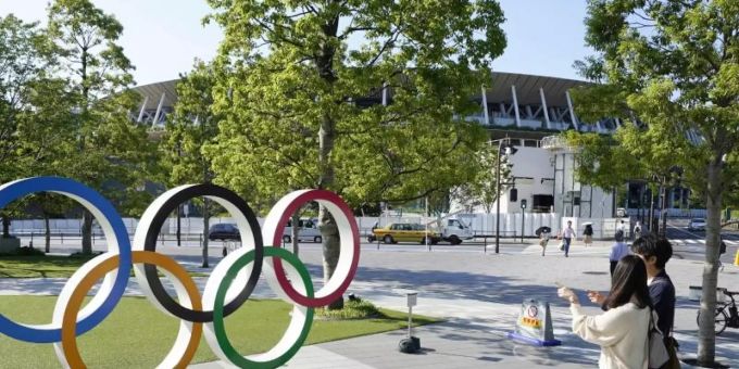 Die Olympischen Spiele in Tokio werden extrem teuer. Foto: ---/Kyodo/dpa Die Olympischen Spiele in Tokio werden extrem teuer. Foto: ---/Kyodo/dpa