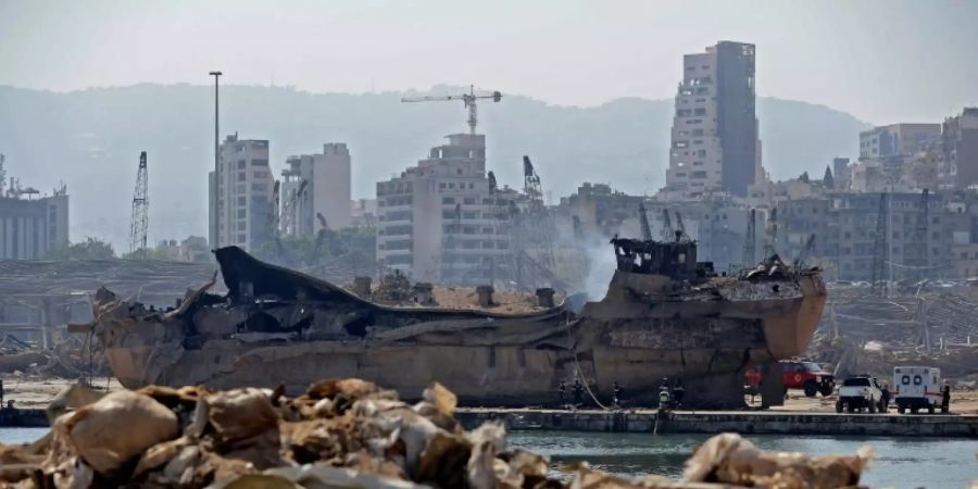 Beirut nach der Explosionskatastrophe