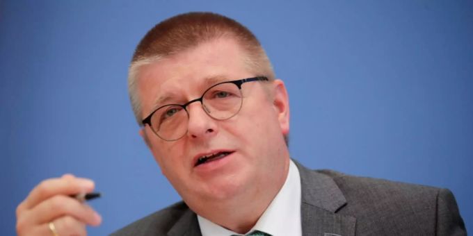 Verfassungsschutzchef Thomas Haldenwang. bundesamt für verfassungsschutz