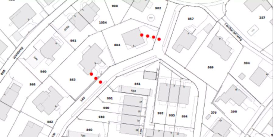 Bauarbeiten Fernwärme Laubacherstrasse 2 und 4