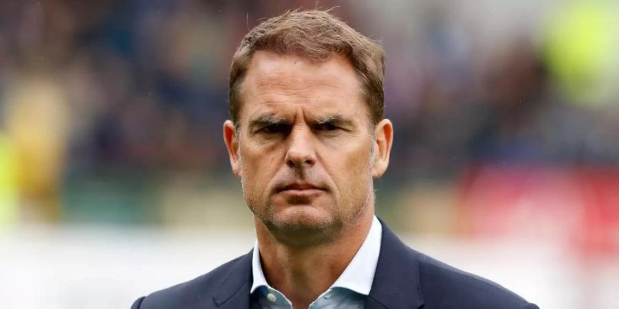 Topkandidat für den Posten des niederländischen Nationaltrainers: Frank de Boer. Foto: Martin Rickett/PA Wire/dpa