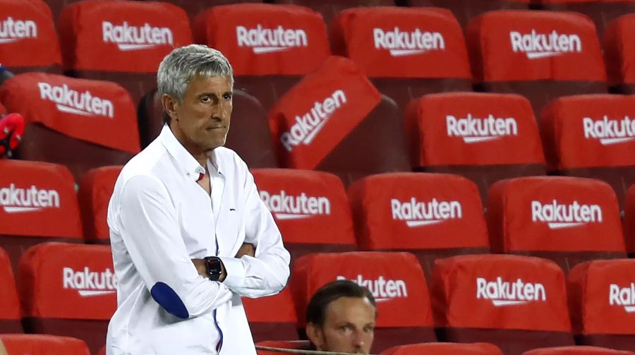 Quique Setién FC Barcelona