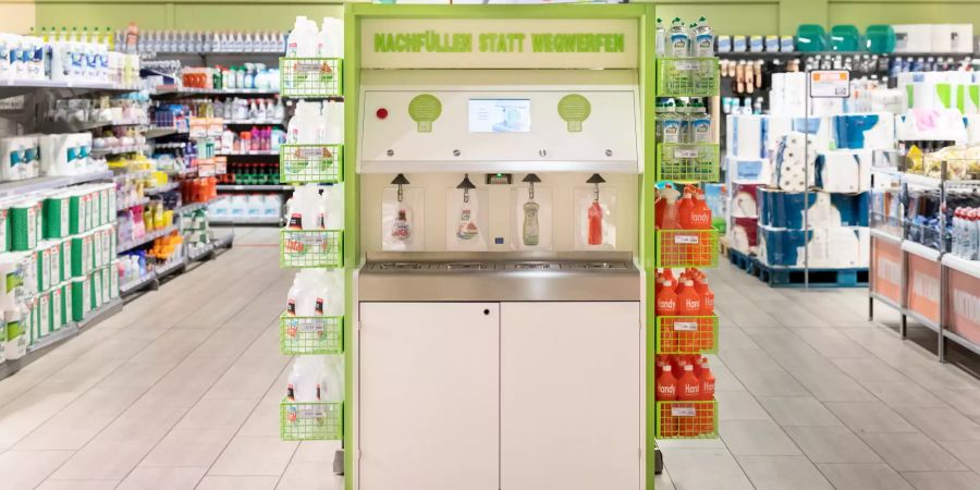 Abfüllstation Migros Zero waste