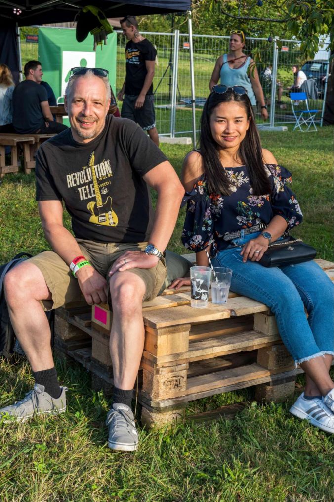 Urs und Suppattra am Openair "vor der Haustüre"