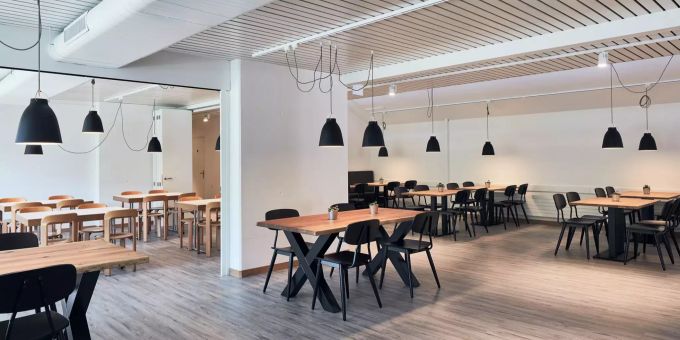 Das Stadionrestaurant Herti Allmend ist wieder offen. Das Stadionrestaurant Herti Allmend ist wieder offen