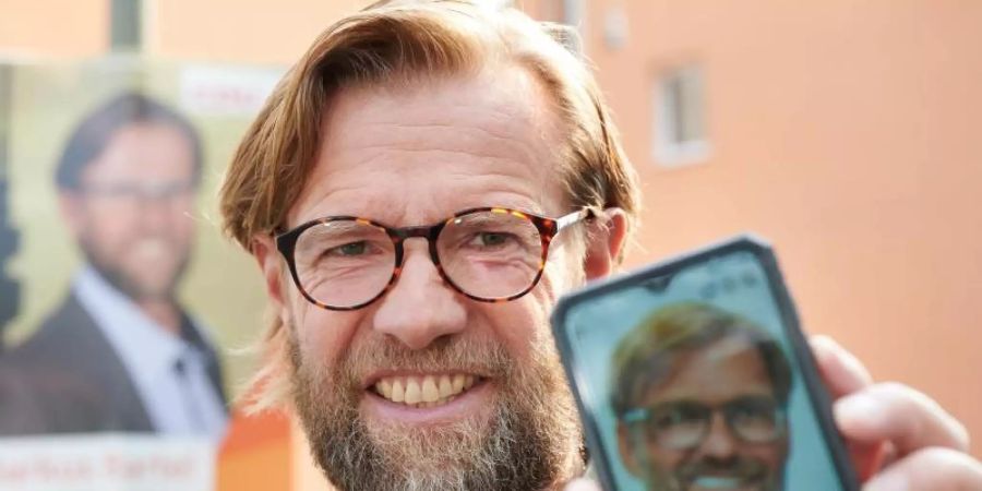 Markus Bartels sieht Jürgen Klopp ein bisschen ähnlich. Foto: Bernd Thissen/dpa