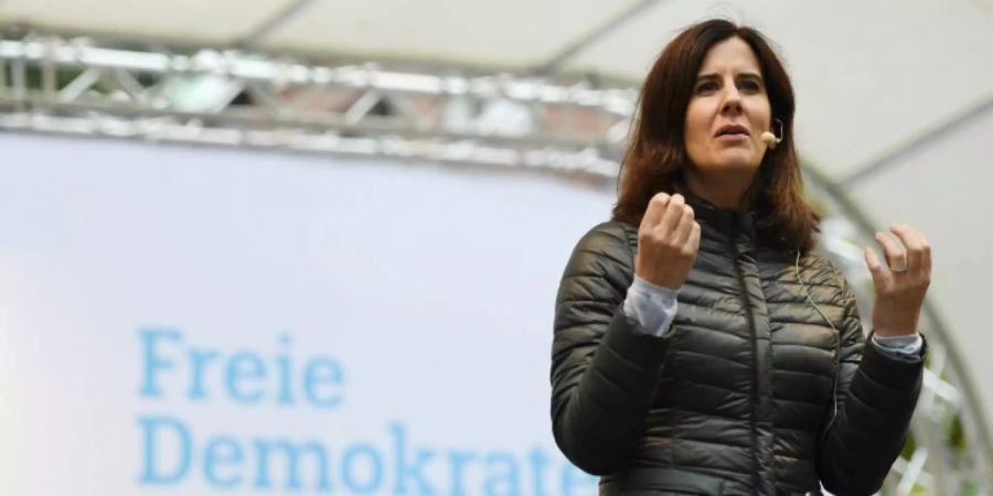 FDP-Politikerin Suding in Hamburg