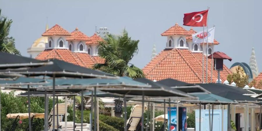 Ein Strand in der Nähe von Antalya. Foto: Marius Becker/dpa