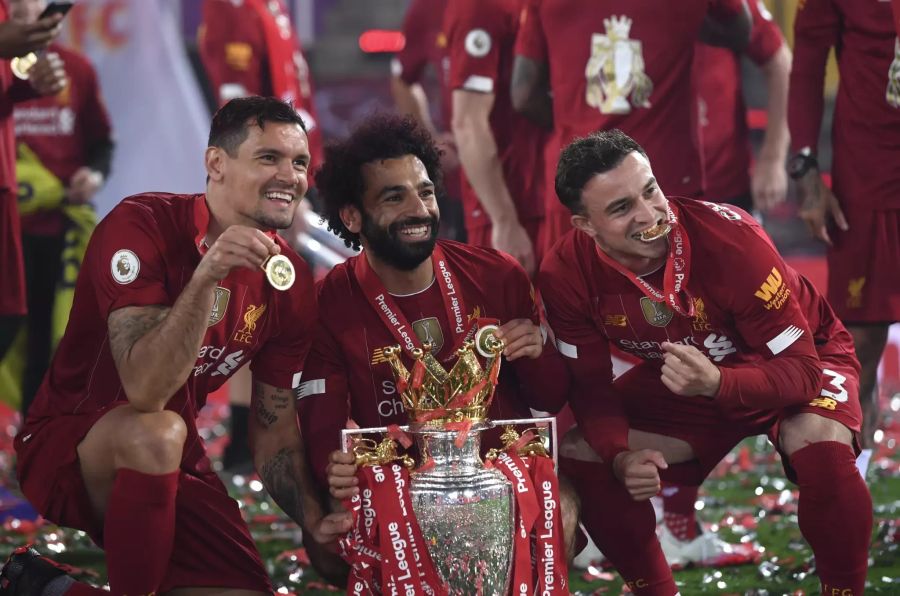 Xherdan Shaqiri holt sich mit Liverpool den Titel in der Premier League.