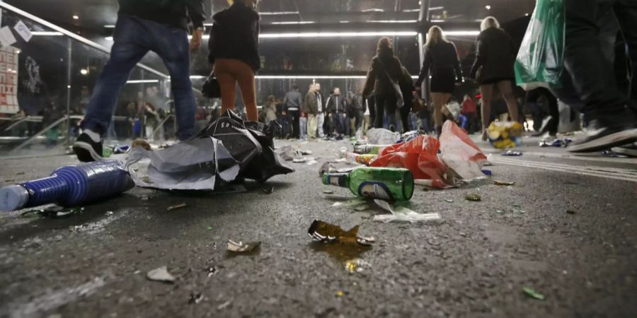 Littering Stadt Bern