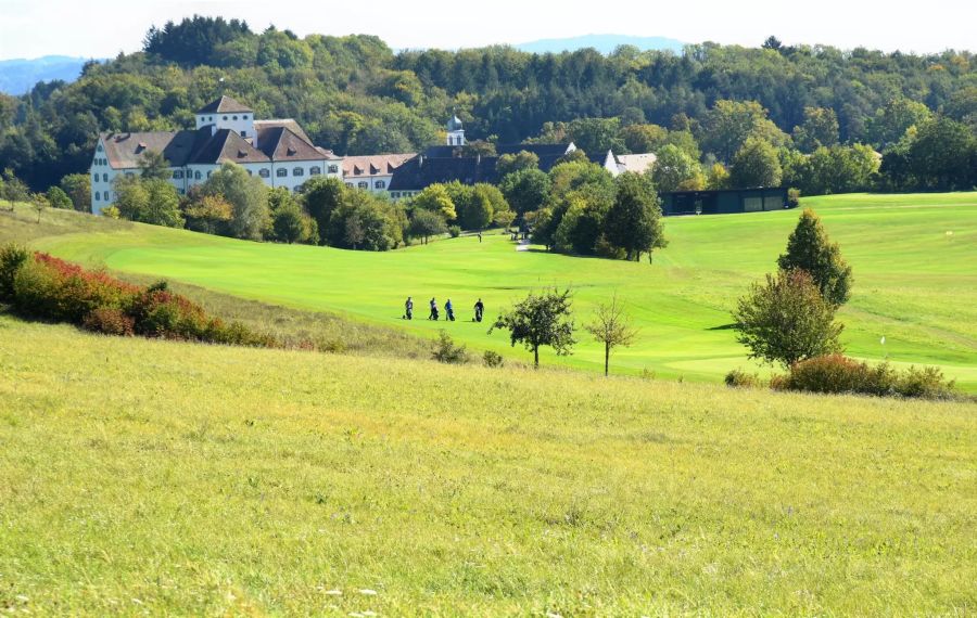 Das Golf-Turnier fand beim Schloss Langenstein in Orsingen-Nenzingen statt.