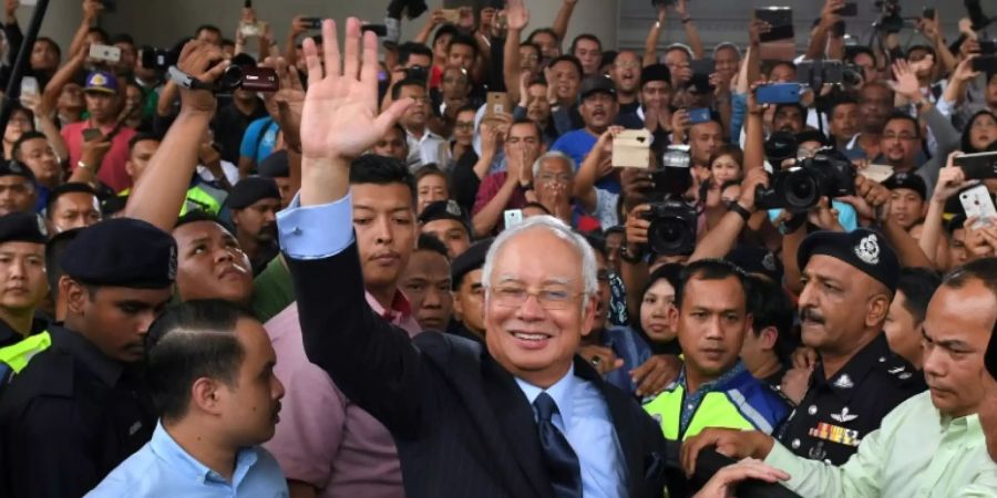 Najib Razak im Jahr 2018