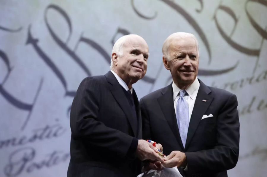 Joe Biden und John McCain pflegten eine ungewöhnliche Freundschaft.