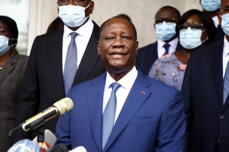 Elfenbeinküste Alassane Ouattara