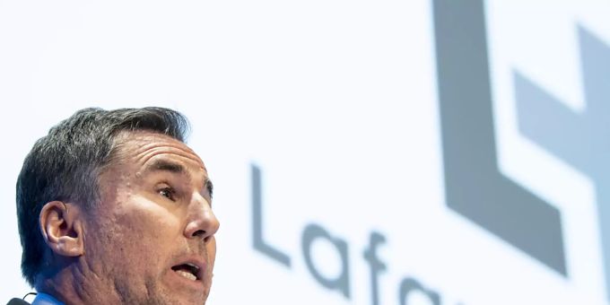 Trotz Umsatzrückgang - LafargeHolcim steigert Betriebsgewinn